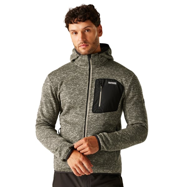 Regatta Mens Newhill Marl Full Zip Fleece Jacket