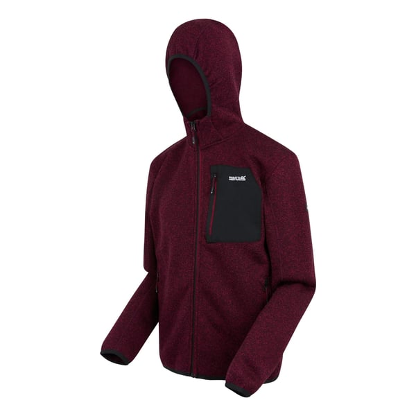Regatta Mens Newhill Marl Full Zip Fleece Jacket