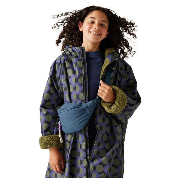 Regatta Childrens/Kids Orla Kiely Spotted Changing Robe