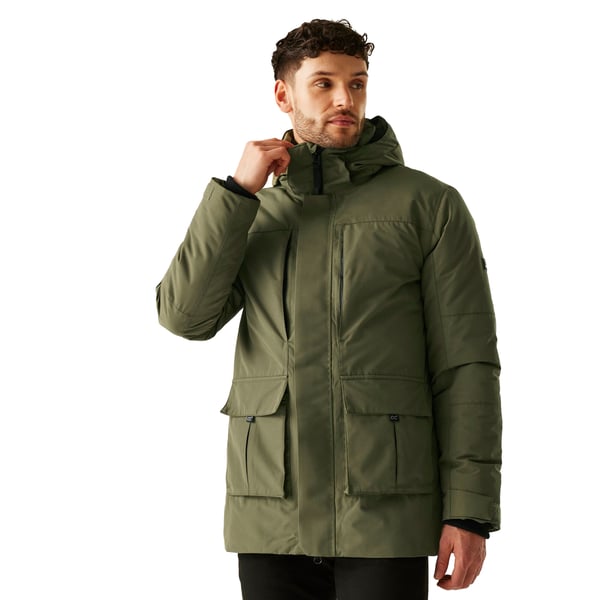 Regatta Mens Marron Insulated Waterproof Jacket