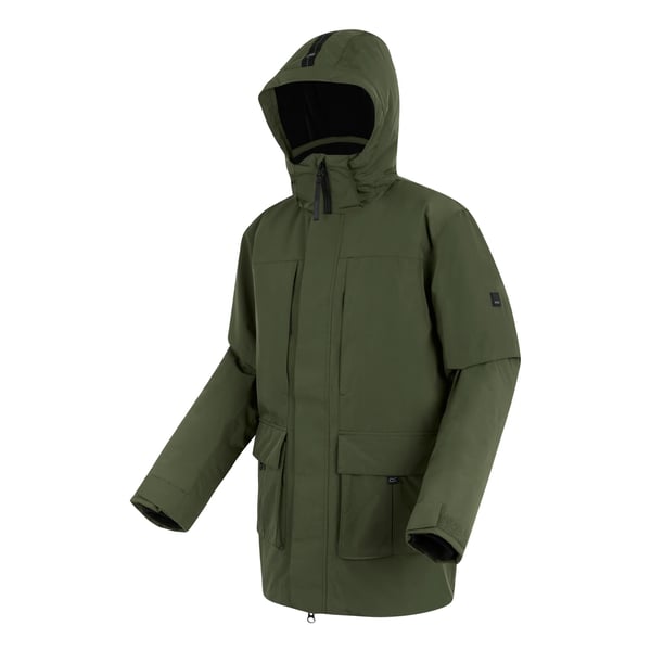 Regatta Mens Marron Insulated Waterproof Jacket