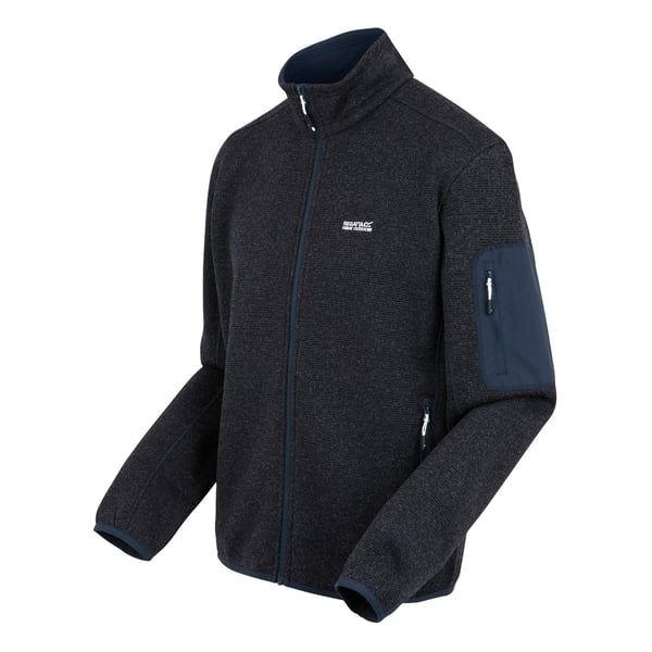 Regatta Mens Newhill Marl Full Zip Fleece Jacket