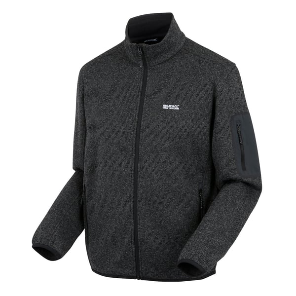 Regatta Mens Newhill Marl Full Zip Fleece Jacket