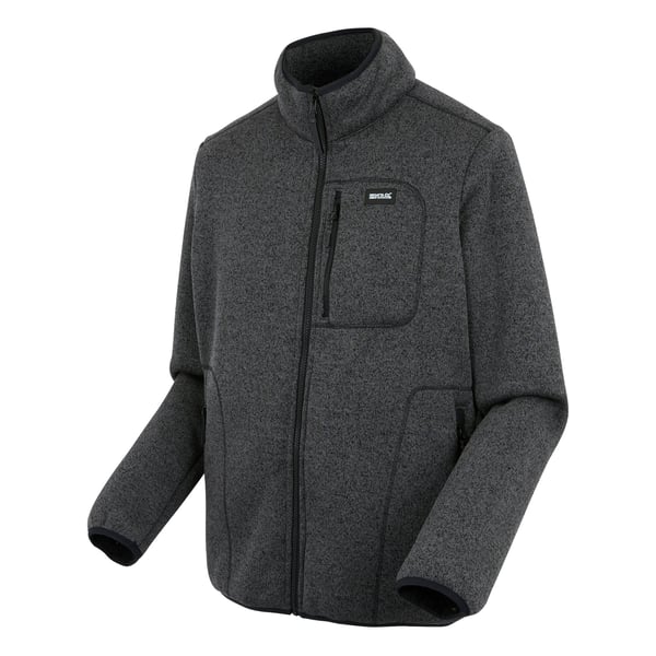 Regatta Mens Barlee Marl Full Zip Fleece Jacket
