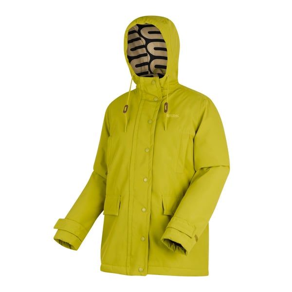 Regatta Womens/Ladies Orla Kiely Plain Mid Length Waterproof Jacket