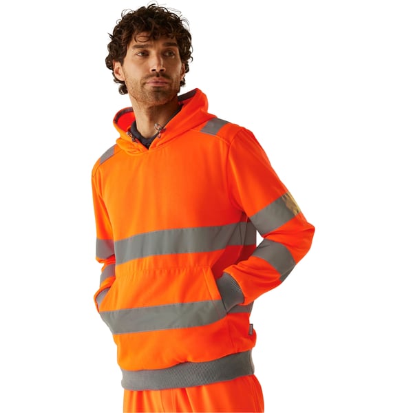 Regatta Professional Mens Pro Contract Hi-Vis Hoodie