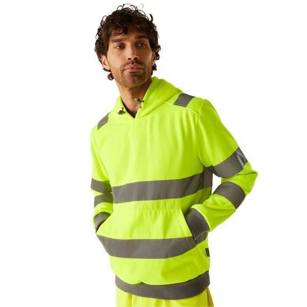 Regatta Professional Mens Pro Contract Hi-Vis Hoodie