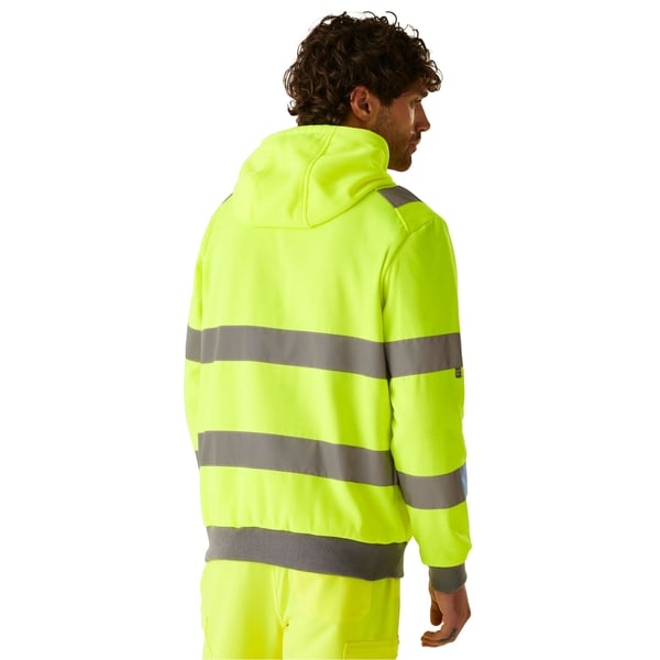 Regatta Professional Mens Pro Contract Hi-Vis Hoodie