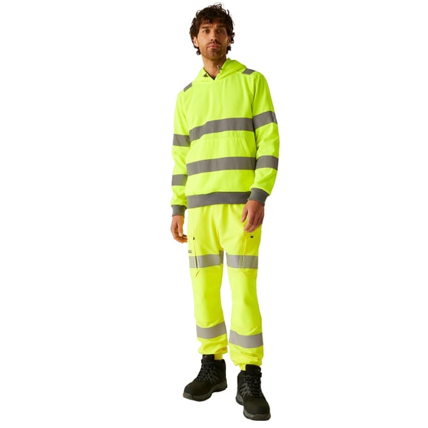 Regatta Professional Mens Pro Contract Hi-Vis Hoodie