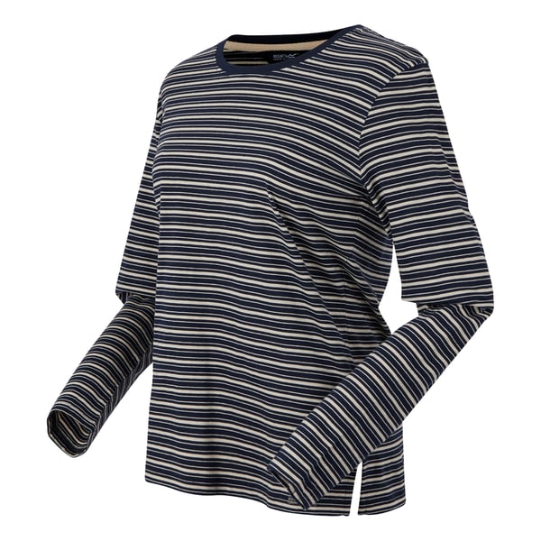 Regatta Womens/Ladies Federica Stripe Long-Sleeved T-Shirt