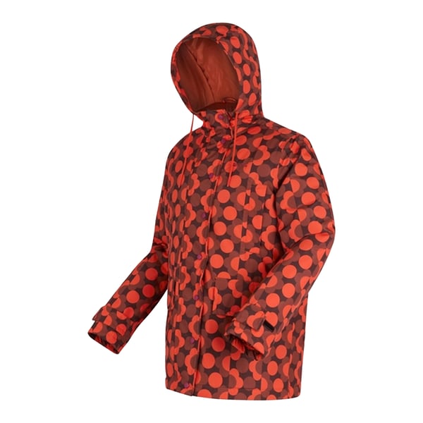 Regatta Womens/Ladies Orla Kiely Floral Mid Length Waterproof Jacket