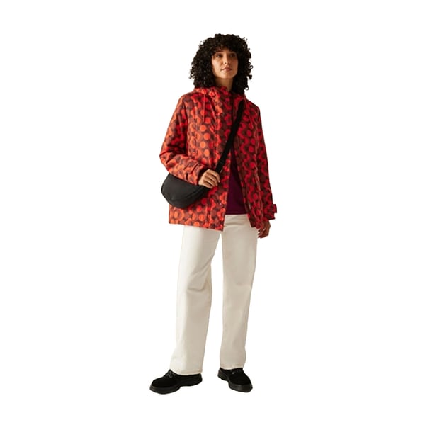 Regatta Womens/Ladies Orla Kiely Floral Mid Length Waterproof Jacket