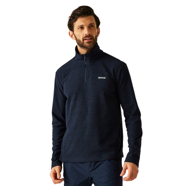 Regatta Mens Thompson Marl Half Zip Fleece Jacket