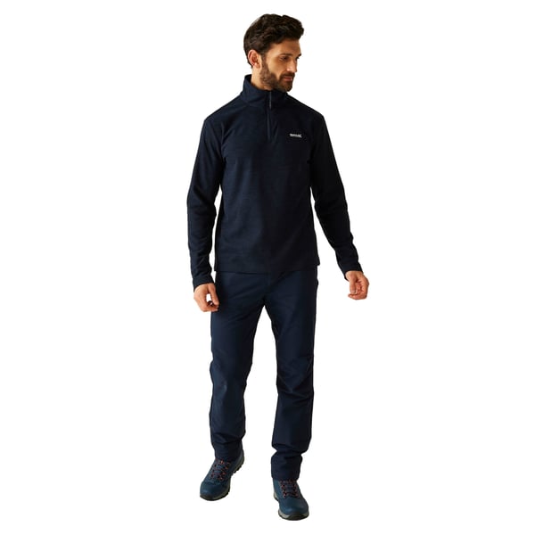 Regatta Mens Thompson Marl Half Zip Fleece Jacket