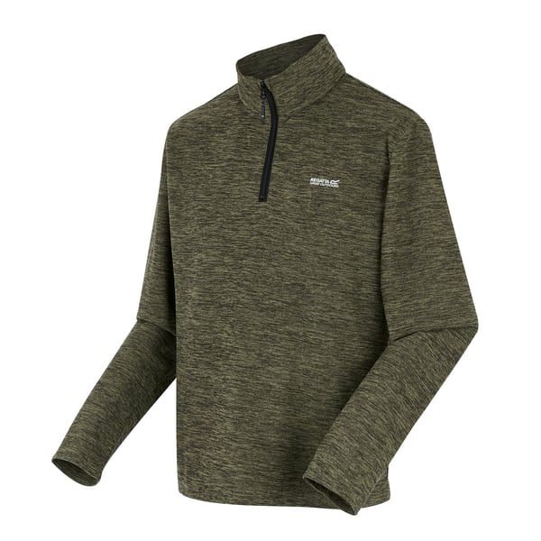 Regatta Mens Thompson Marl Half Zip Fleece Jacket