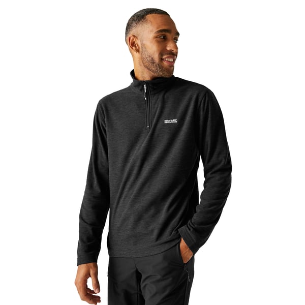 Regatta Mens Thompson Marl Half Zip Fleece Jacket