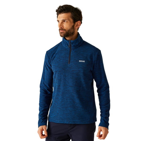 Regatta Mens Thompson Marl Half Zip Fleece Jacket