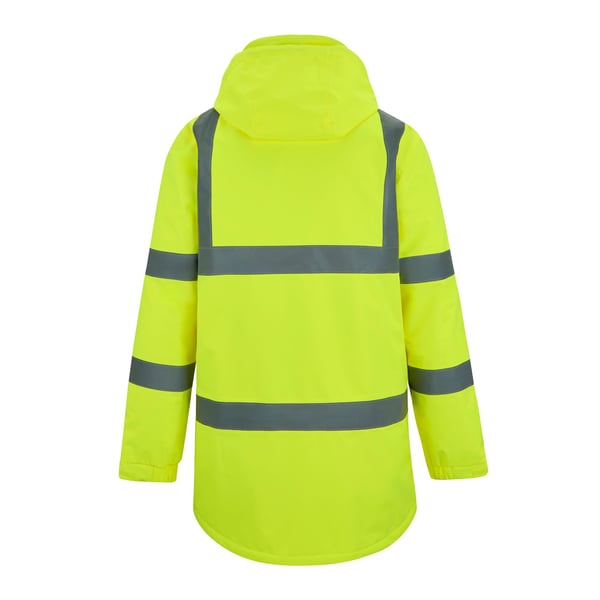 Regatta Mens Pro Contract Dover Hi-Vis Parka