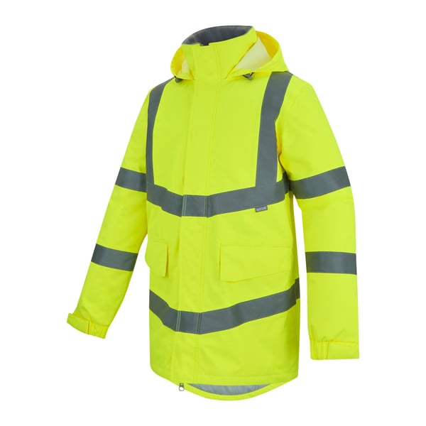 Regatta Mens Pro Contract Dover Hi-Vis Parka