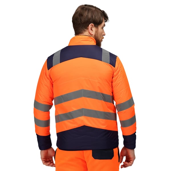Regatta Mens Two Tone Thermal Hi-Vis Jacket