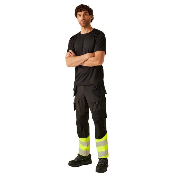 Regatta Mens High-Vis Holster Pocket Work Trousers