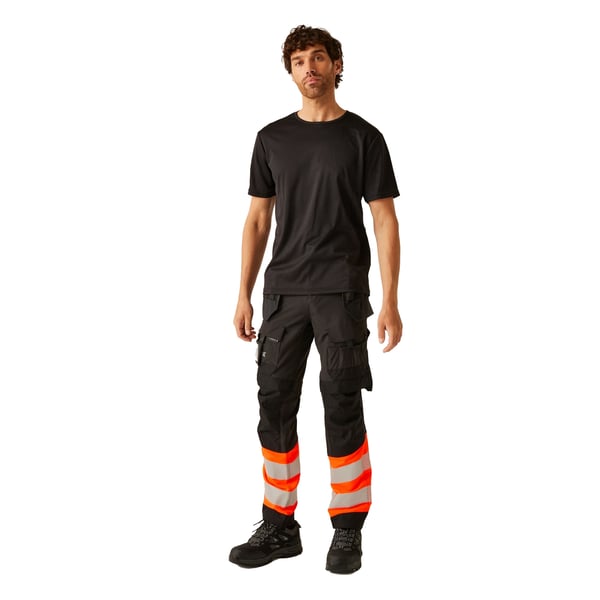 Regatta Mens High-Vis Holster Pocket Work Trousers