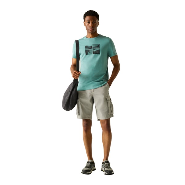 Regatta Mens Breezed Square Detail T-Shirt
