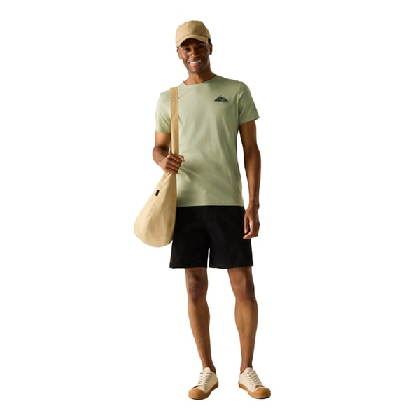 Regatta Mens Breezed Moon Mountain T-Shirt