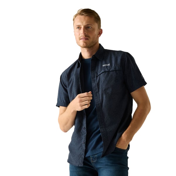 Regatta Mens Mindano Textured Shirt