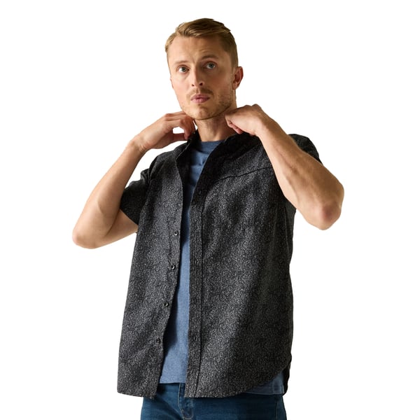 Regatta Mens Mindano Textured Shirt