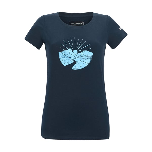 Regatta Womens/Ladies Breezed Mountain Scene T-Shirt
