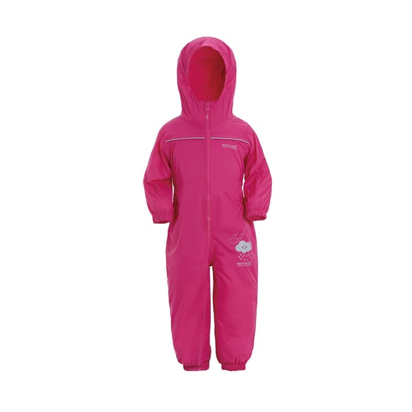 Regatta Great Outdoors Childrens Toddlers Puddle IV Waterproof Rainsuit