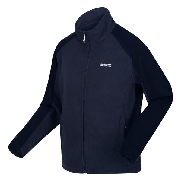 Regatta Great Outdoors Mens Hedman II Two Tone Full Zip Fleece Jacket