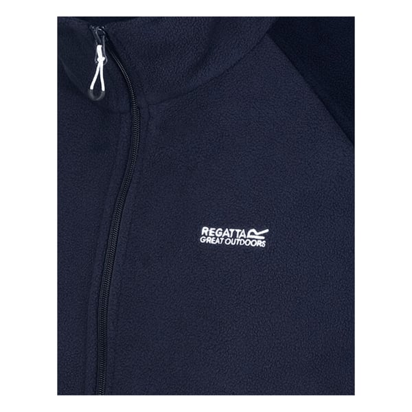 Regatta Great Outdoors Mens Hedman II Two Tone Full Zip Fleece Jacket