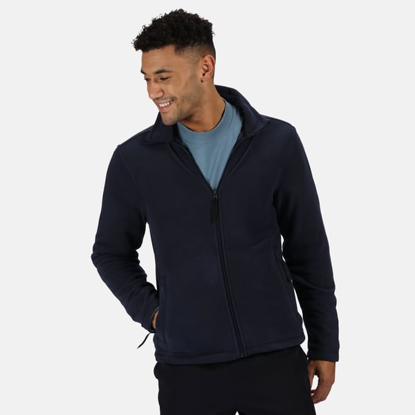 Regatta Professional Herre Plain Micro Fleece Full Zip Jacket (Layer Lite)