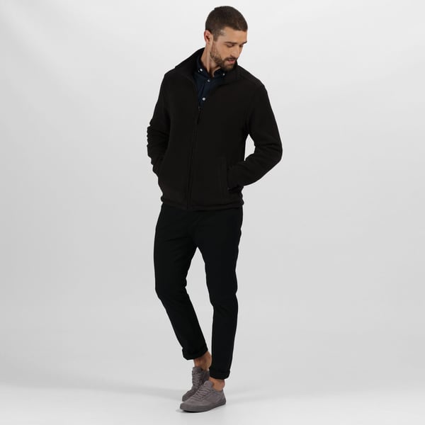 Regatta Professional Herre Plain Micro Fleece Full Zip Jacket (Layer Lite)