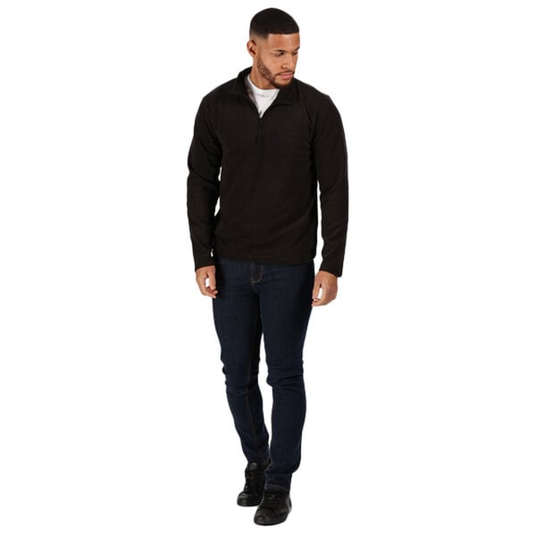 Regatta Professional Mens Micro Zip Neck Fleece Top