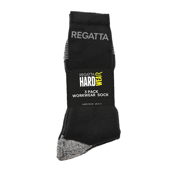 Regatta Hardwear arbejdsstrømper til mænd (pakke med 3)