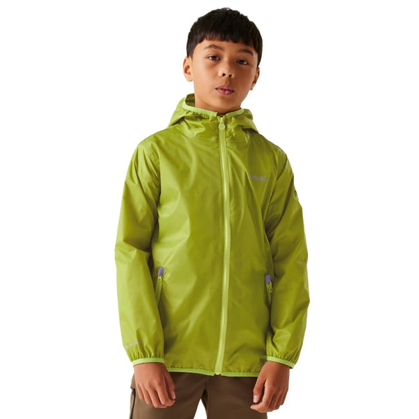 Regatta Great Outdoors Childrens/Kids Lever II Packaway Rain Jacket