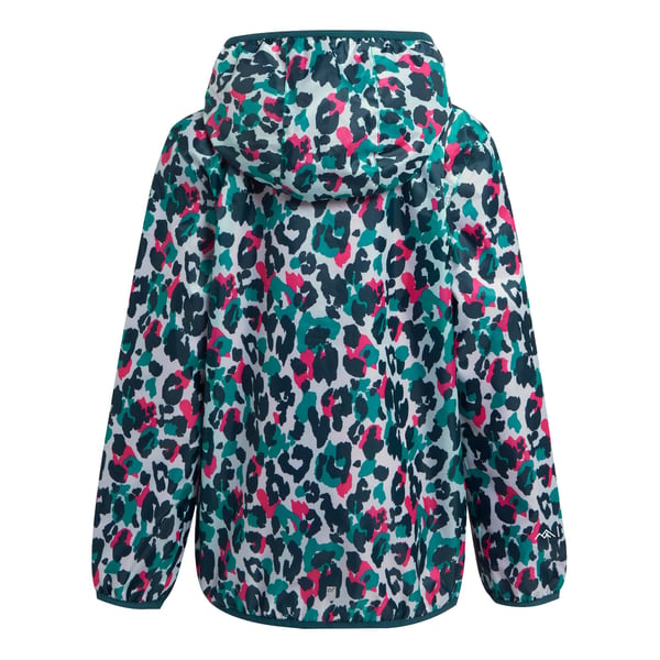 Regatta Great Outdoors Childrens/Kids Printed Lever Waterproof Packaway Jacket