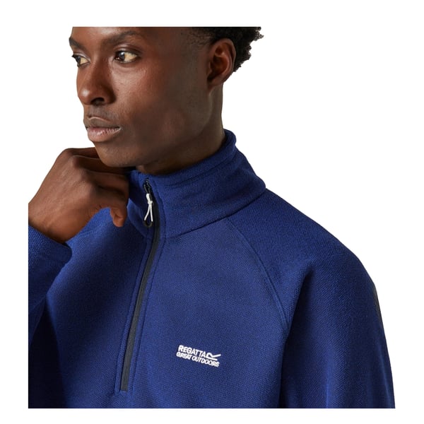 Regatta Great Outdoors Mens Kenger Half Zip Honeycomb Fleece