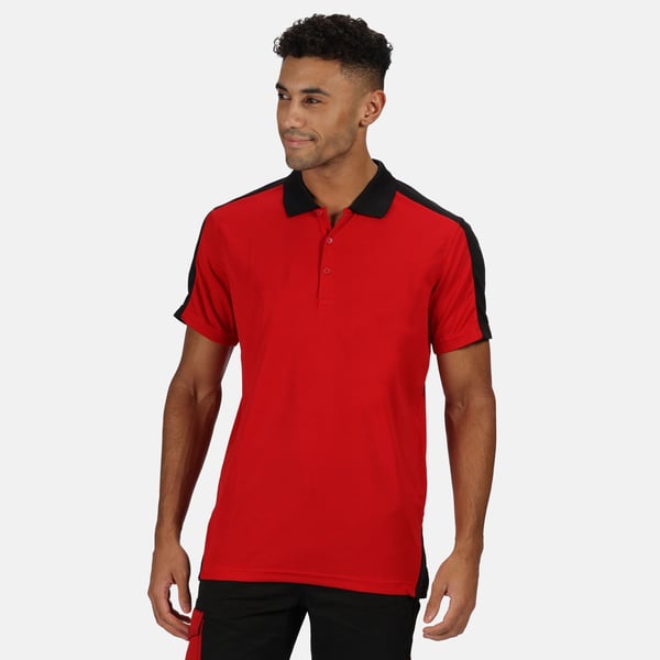 Regatta Professional Mens Contrast Coolweave Polo Shirt