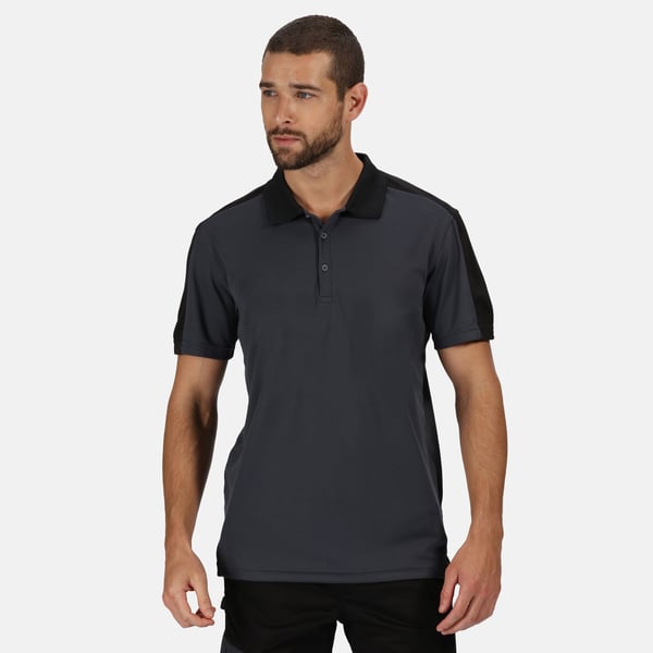 Regatta Professional Mens Contrast Coolweave Polo Shirt