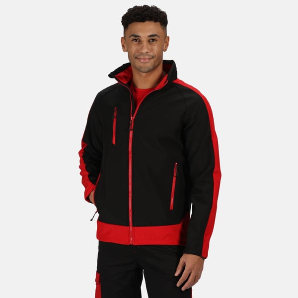 Regatta Professional Herr Kontrast 3-lagers Softshelljacka