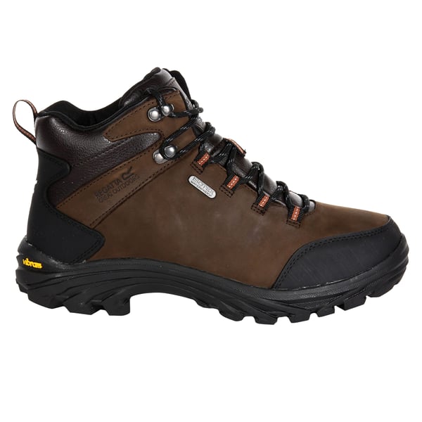 Regatta Great Outdoors Mens Burrell Leather Hiking Boots