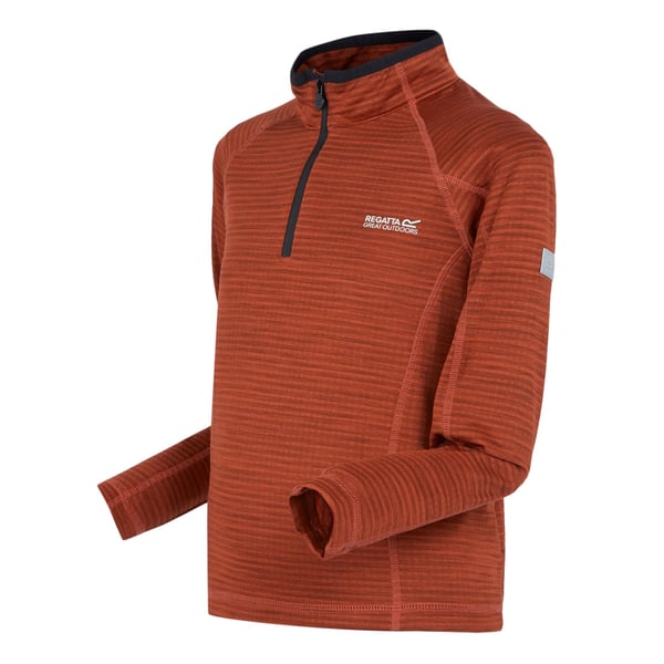 Regatta Childrens/Kids Berley Half Zip Long Sleeved Top