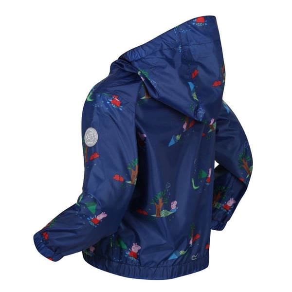 Regatta Childrens/Kids Muddy Puddle Peppa Pig Hooded Waterproof Jacket