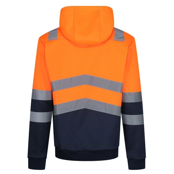 Regatta Professional Mens Overhead High-Vis Hoodie