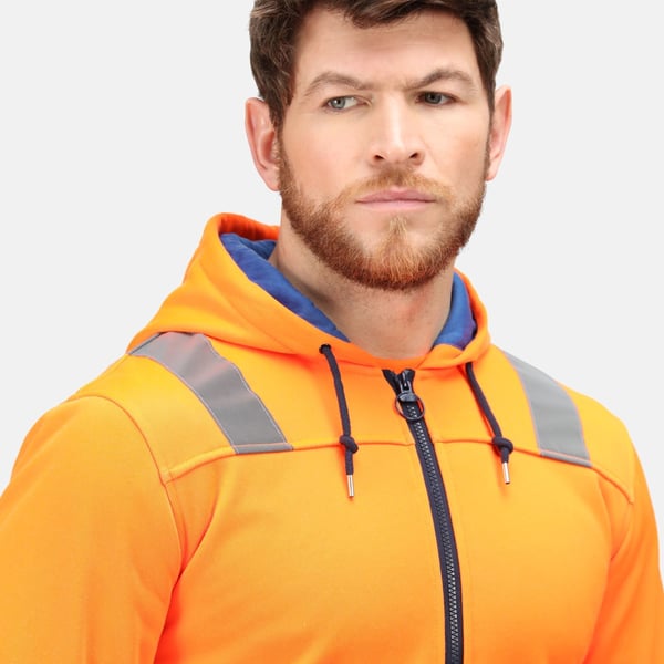 Regatta Professional Mens Hi-Vis Full Zip Jacket