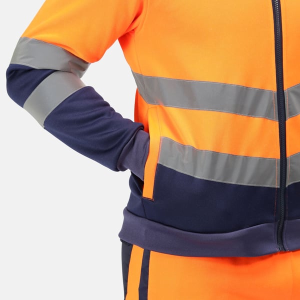Regatta Professional Mens Hi-Vis Full Zip Jacket